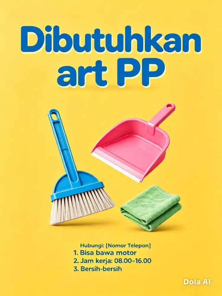 DI CARI ART PP LOKASI GANDUL