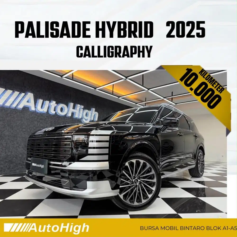 DP10% [Km10.000] Palisade Hybrid Calligraphy 2025 Reg 2026 #AUTOHIGH