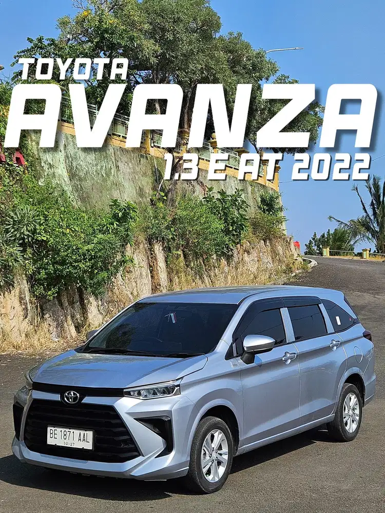 Toyota avanza 2022 E cvt metik istimewa jual cepat dp minim yuk