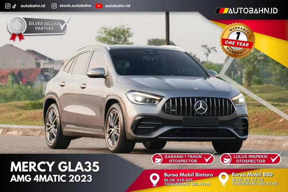 Mercedes Benz GLA35 2.0 AMG 4MATIC 2023 Panorami! A35 cla200