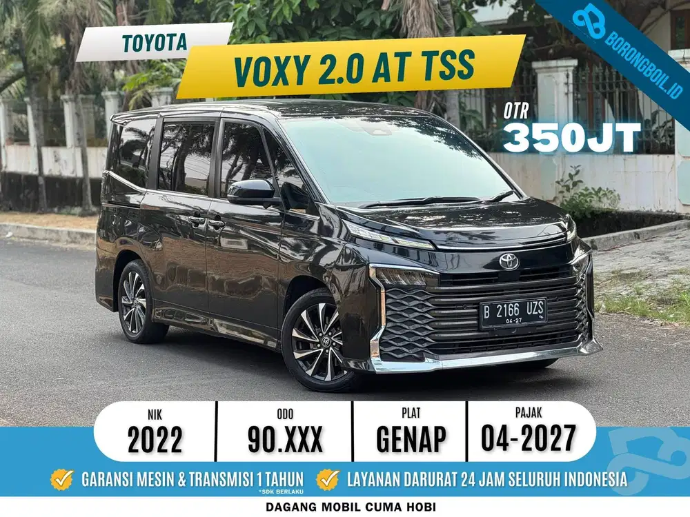 TANGAN PERTAMA!!VOXY 2.0 AT 2022 SIAP PAKAI