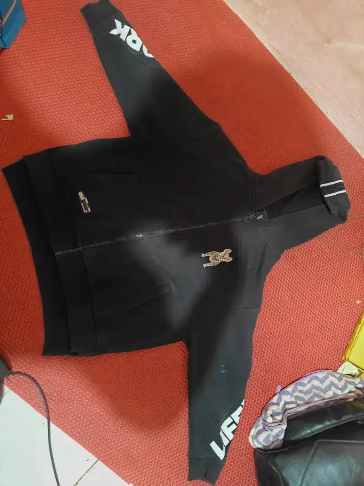 Hoodie Zipper Life Work
