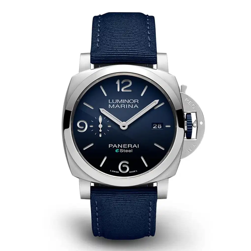 Panerai Luminor eSteel Blue & Black Dial PAM 1157 - New in Box