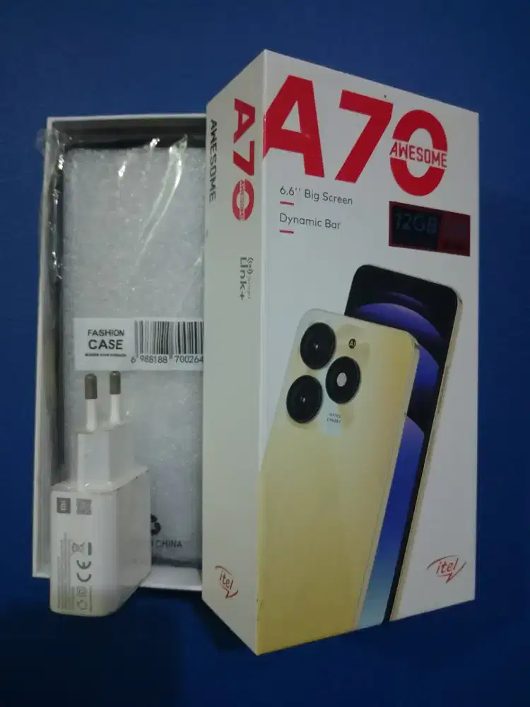 HP itel A70, kondisi 90%