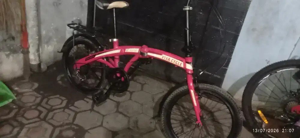 SEPEDA LIPAT UK 20 MERK VIVA CYCLE DOUBLE SPEED
