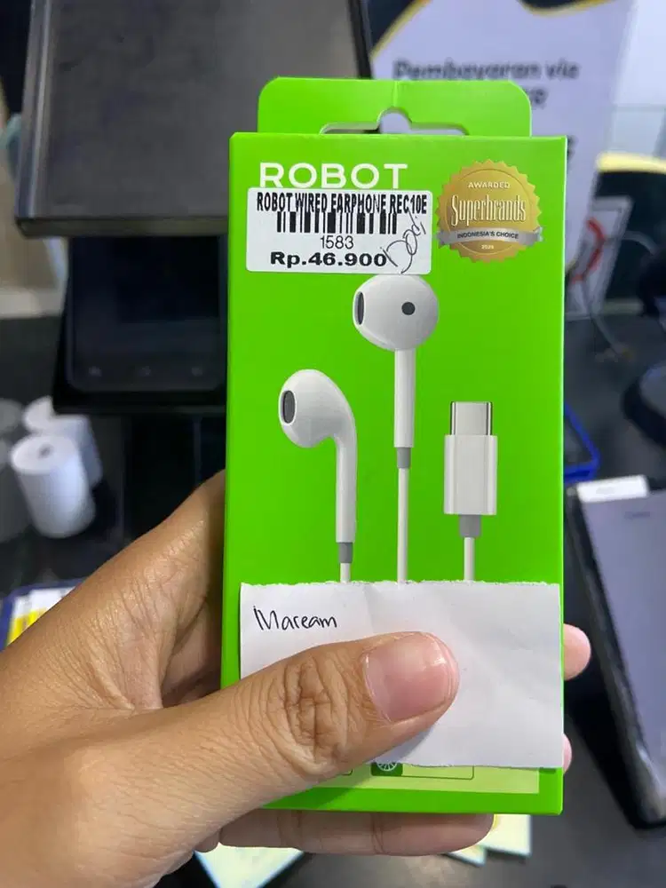 Robot wired earpone ATLANTIS DAHSYAT