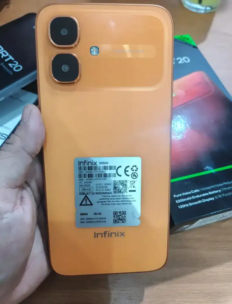 Infinix smart 20 garansi panjang mulus