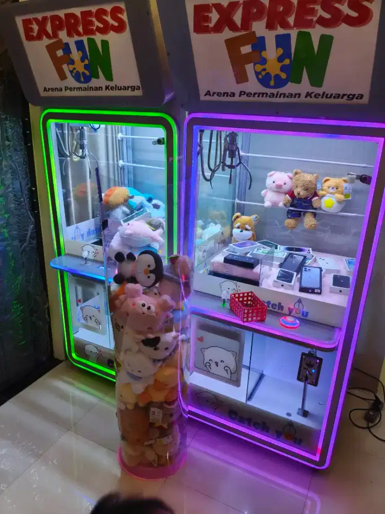 Mesin Capit Boneka Import bukan buatan lokal