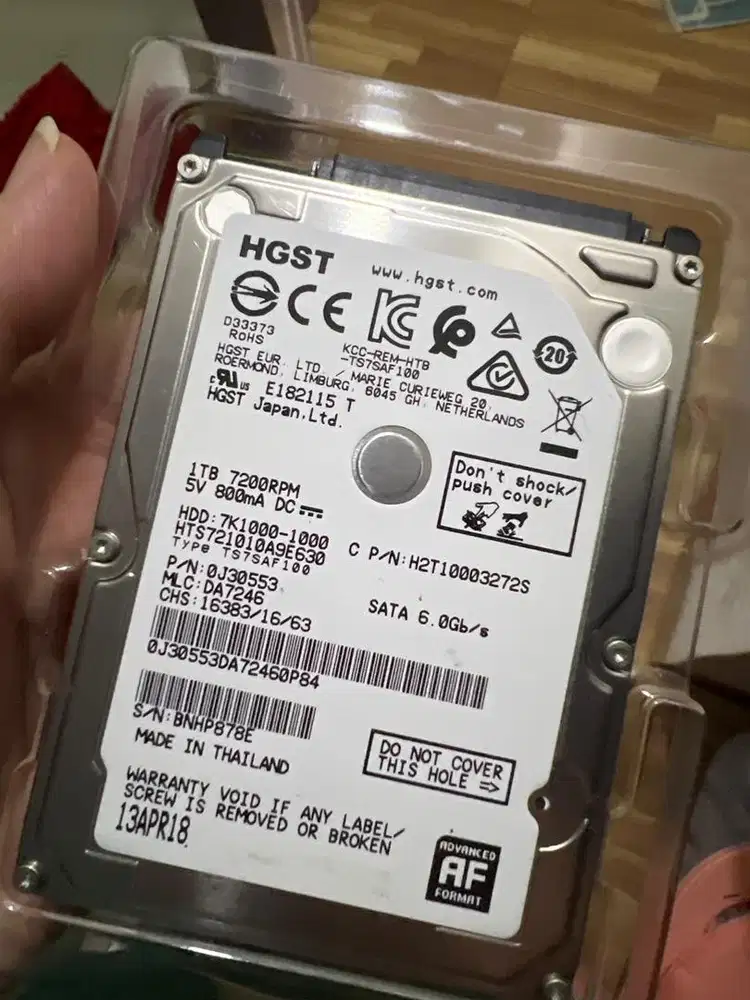 Hardisk laptop 1tb - hdd internal