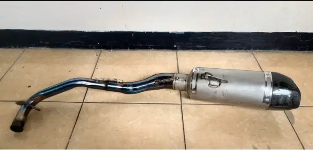 Knalpot villan aerox new/old