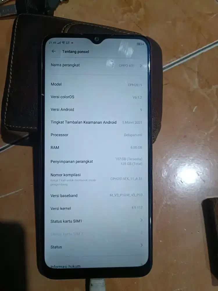Djual oppo a31 6/128