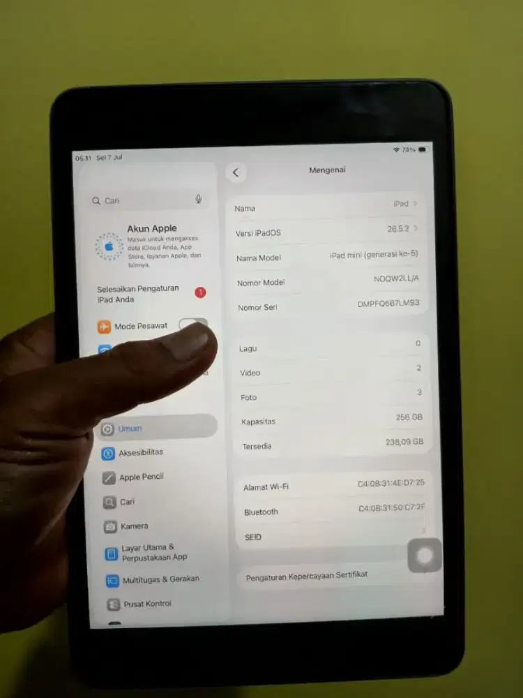 ipad mini 5 256gb
