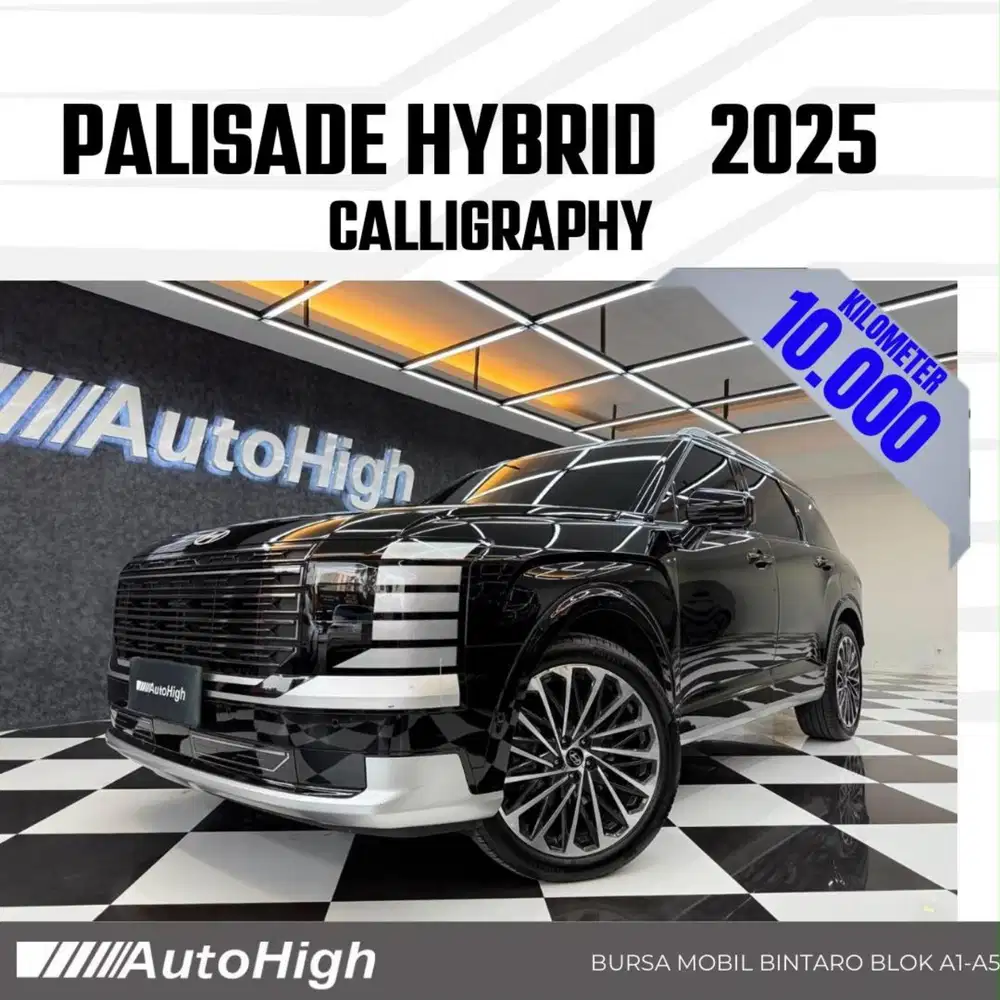DP10% [Km10.000] Palisade Hybrid Calligraphy 2025 Reg 2026 #AUTOHIGH