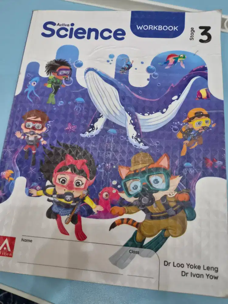Active Science Work book 3 (tersedia 1 sd 3)