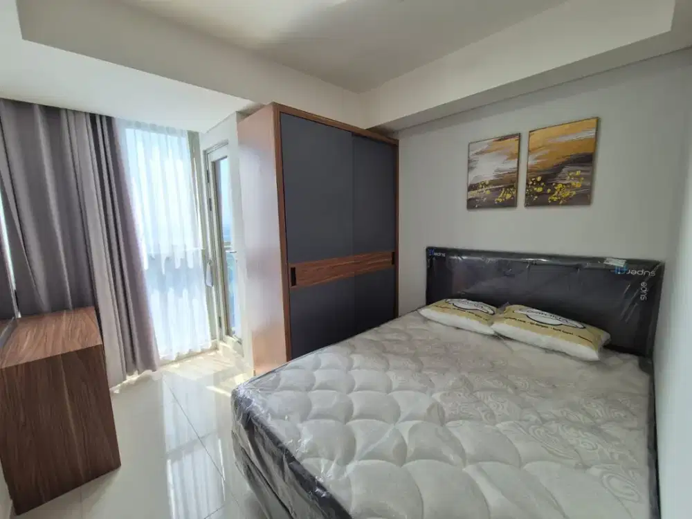 Disewa Apartemen Gold Coast 1BR, 29m2, Full Furnished, Ada mesin cuci