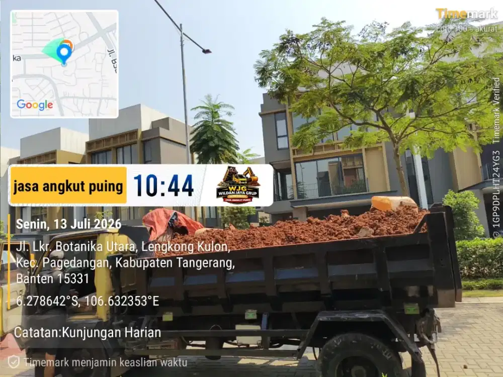 Jasa buang puing sampah