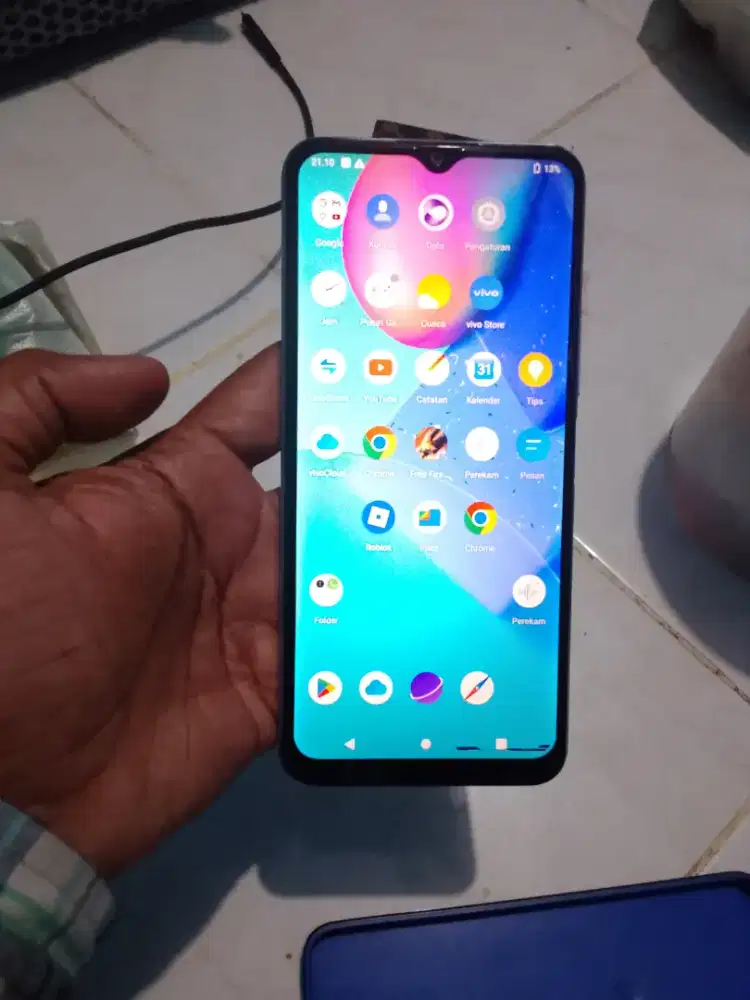 ‎Jual hp Vivo Y12S  jaringan 4G LTE ram 3/32GB camera bagus 
‎