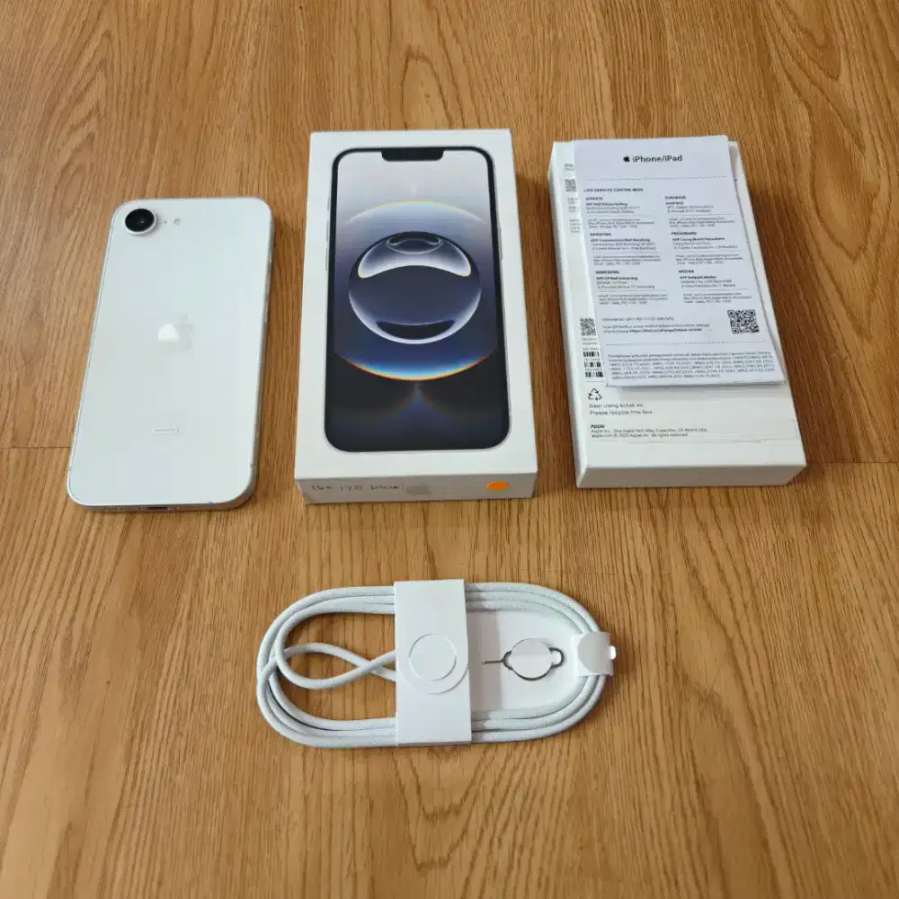iPhone 16e 128Gb Fullset Like New Resmi iBox