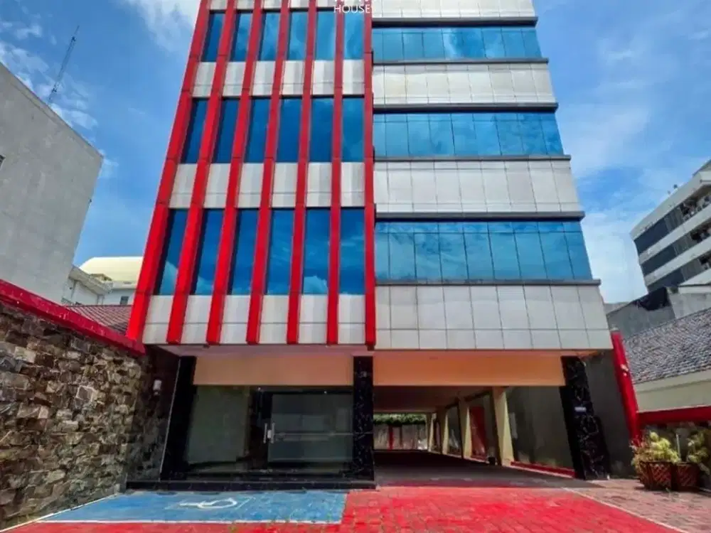 Dijual Gedung Cikini 550m2 Lift AC Central 45M Nego