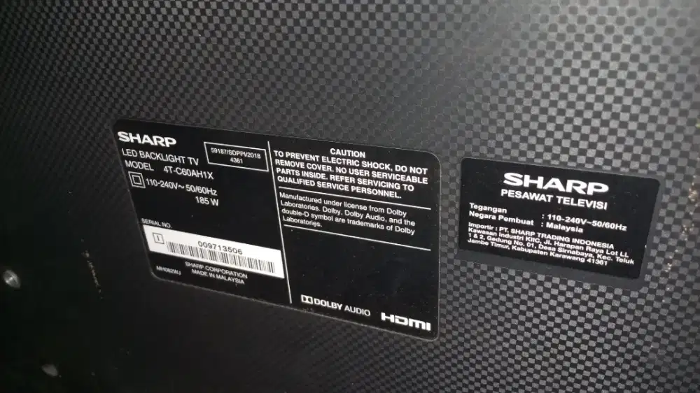 SMART tv 60 inch