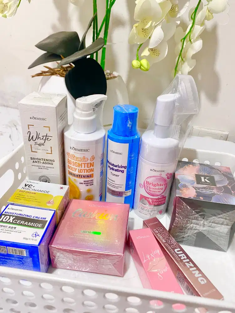 Paket Skincare Bodycare Make up Kormesic BPOM