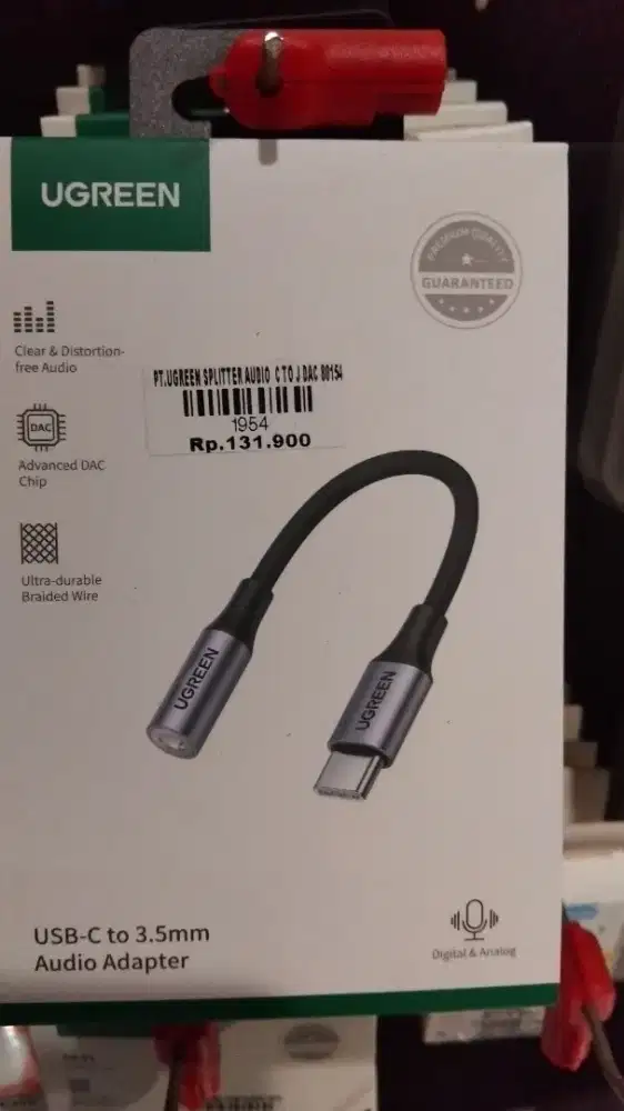 UGREEN SPLITTER AUDIO C TO J DAK 80154 | ATLANTIS DAHSYAT