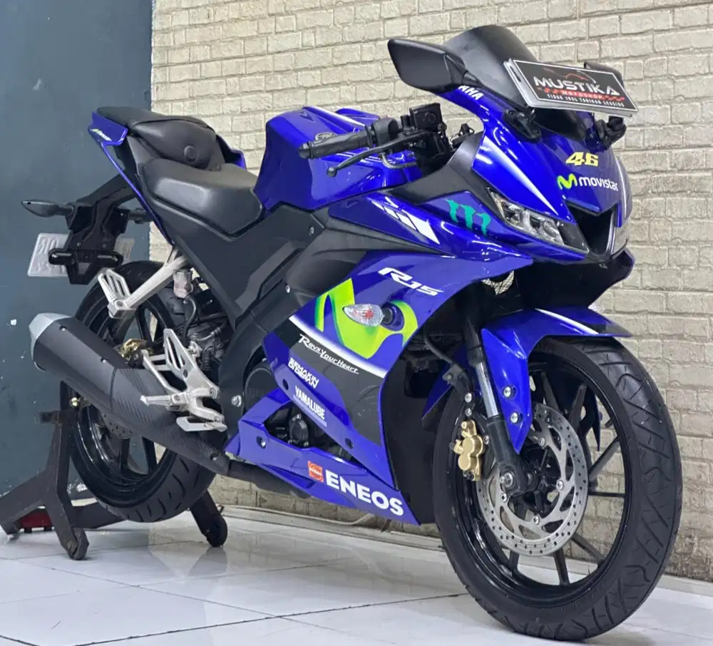 Termurah‼️Yamaha R15 V3 Movistar 2017 Pajak Panjang - Zaki Mustika
