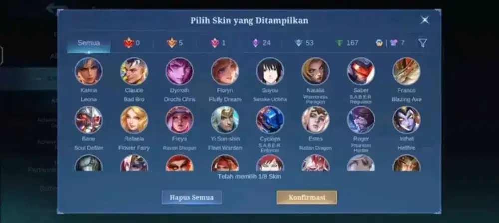 Akun Mobile legends