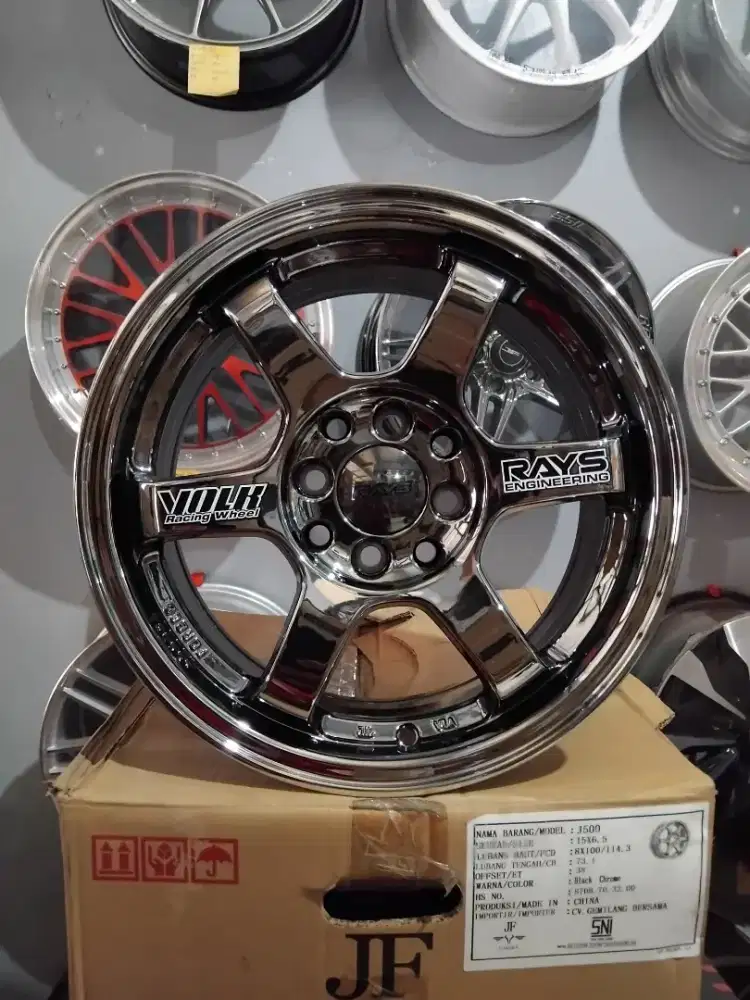 Velg TE37 r15 4x100/114 lbr6,5 et38