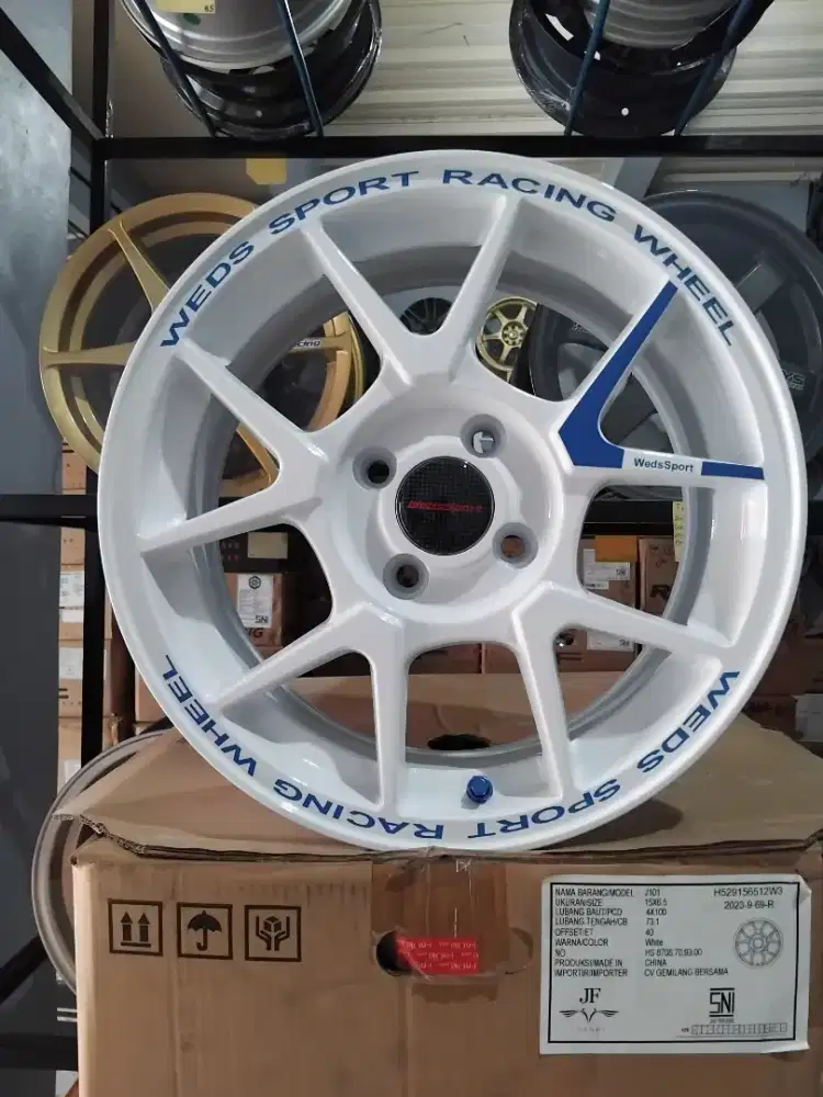 Velg wedsport tc005 r15 4x100 lbr6,5 et40