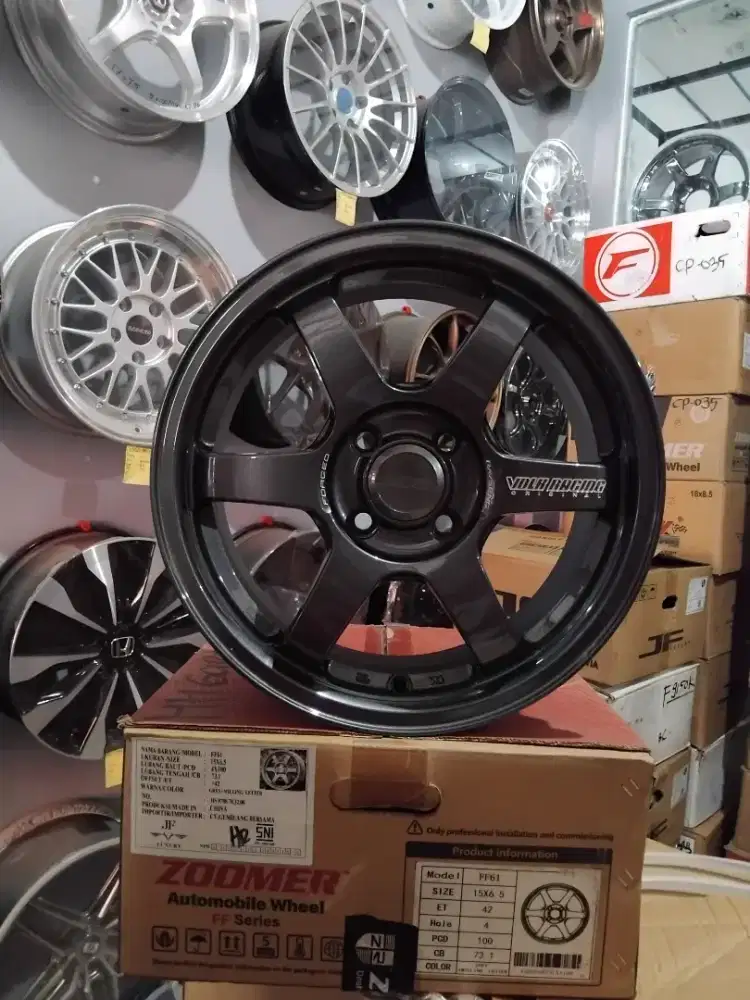 Velg TE37 r15 4x100 lbr6,5 et42