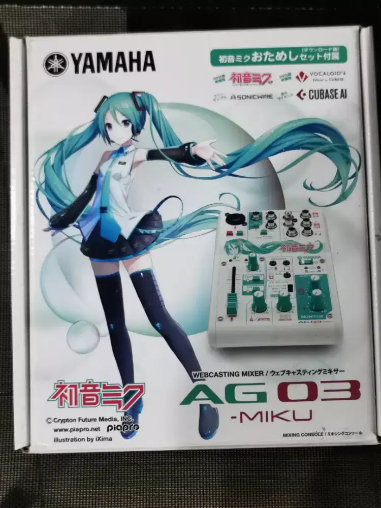 Webcasting Mixer Yamaha AG03 Miku Edition (Japan Domestic Market)