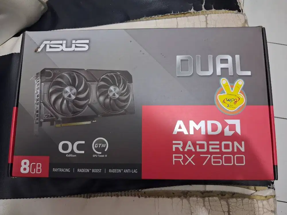 VGA ASUS AMD RADEON DUAL RX 7600 8GB EVO GDDR6 OC