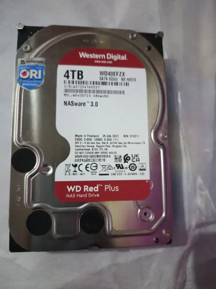 HDD 3,5 WD RED PLUS 4 TB