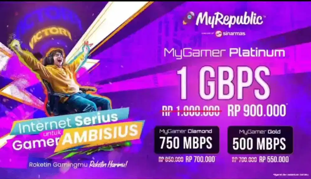 Gambir Jakarta pusat Promo internet myrepublic wifi myrepublic