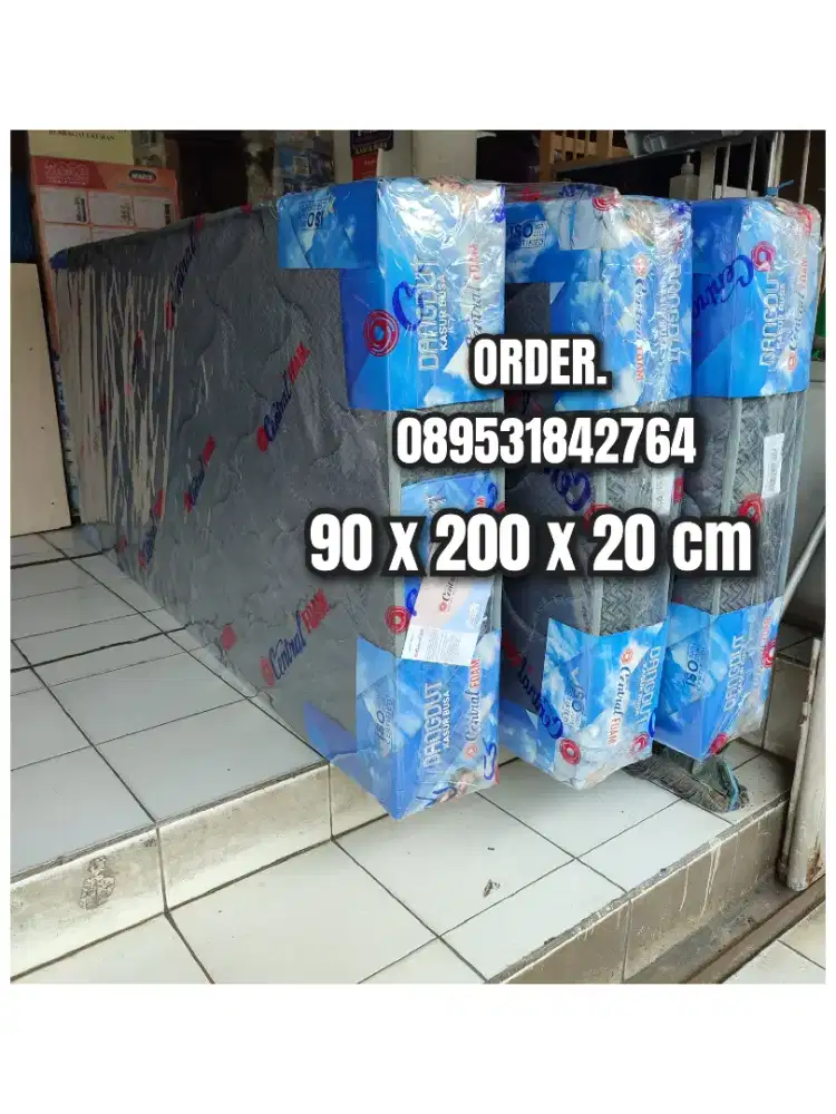 Kasur Busa Central foam tebel 20 cm garansi 10 tahu