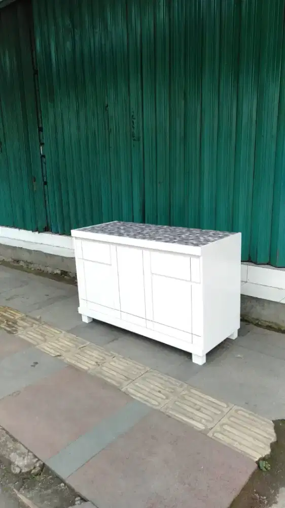 RAK KOMPOR + RAK PIRING BAHAN TRIBLOK