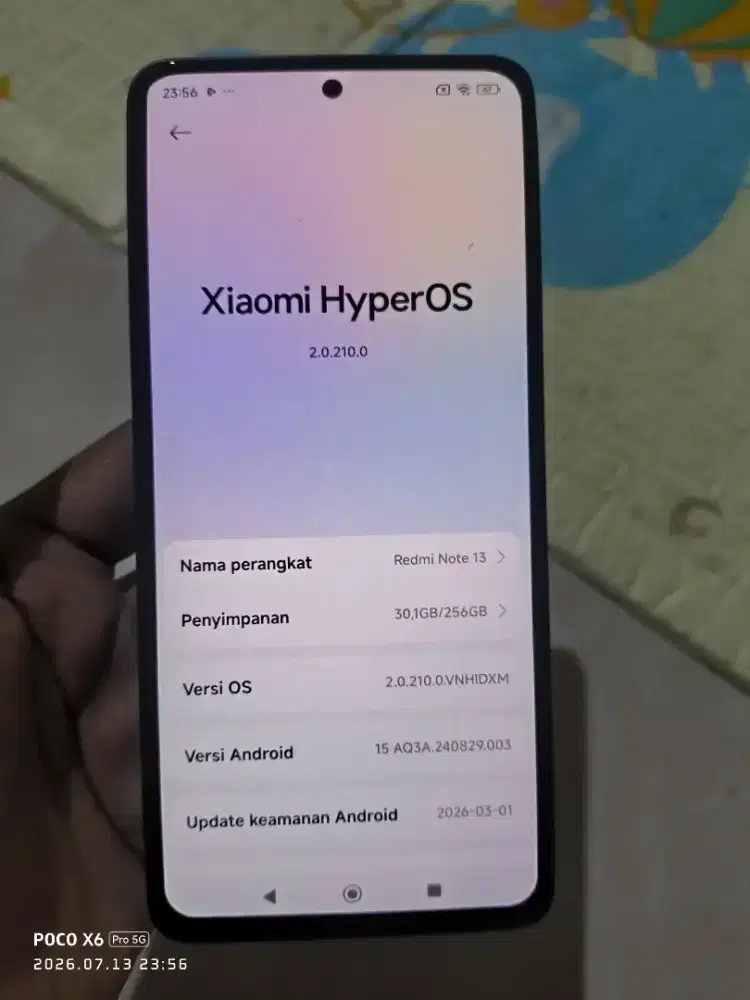 Redmi Note 13 ram 8/256