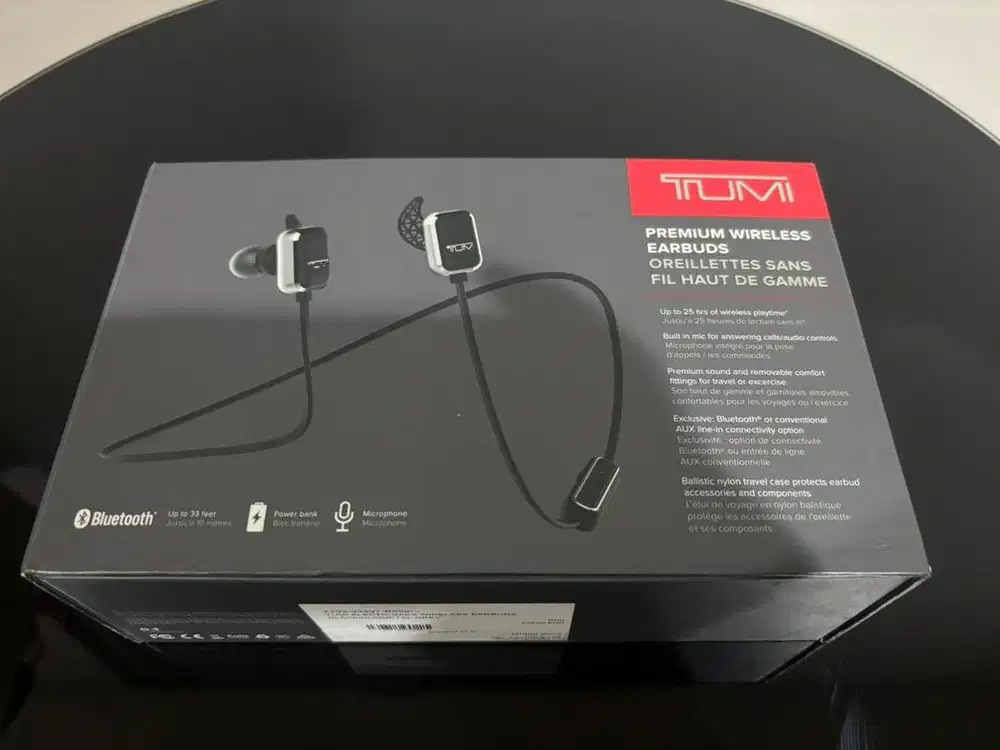 TUMI Premium Wireless Earbuds
