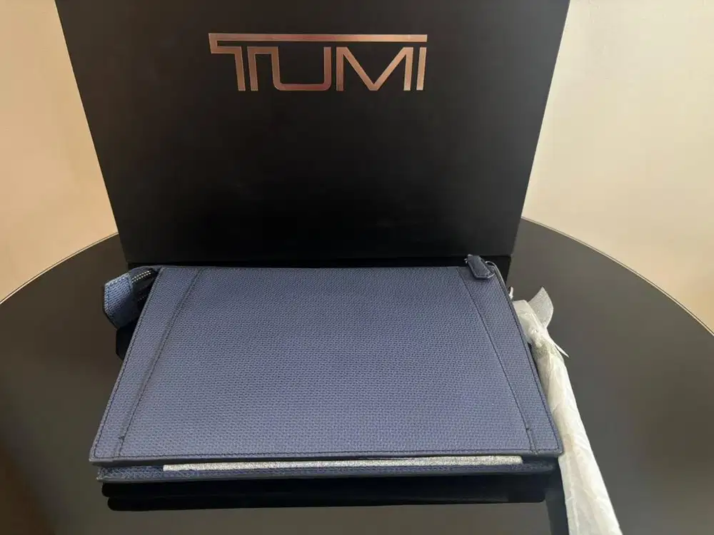 TUMI Monaco SLG Double Zip Clutch