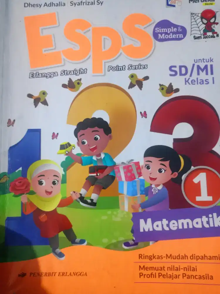 Buku Pelajaran ESPS Matematika Kelas 1