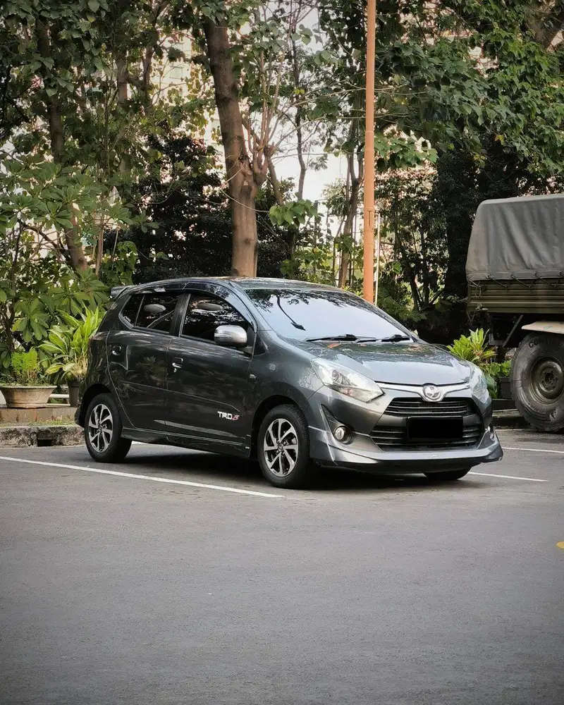 (TDP 25JT) LOW KM 77 RB ! TOYOTA AGYA 1.2 G AT TRD 2017 ABU ! RECORD !