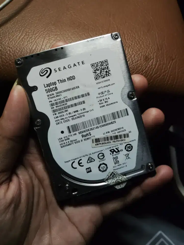 HDD Laptop 500gb
