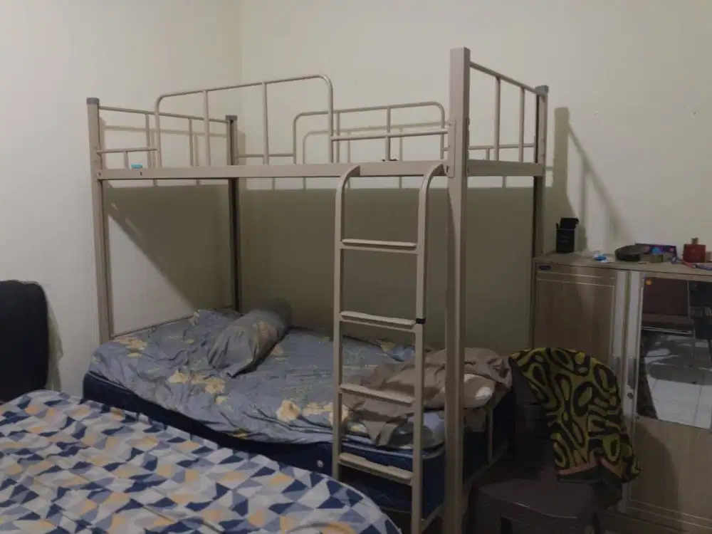 Ranjang Susun Informa Harold Bunk Bed 100x200 cm | Besi Kokoh | Kondis