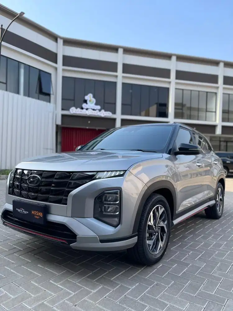 HYUNDAI CRETA PRIME TWO TONE 2022 SILVER MAGNETIC PAJAK PANJANG GRESS