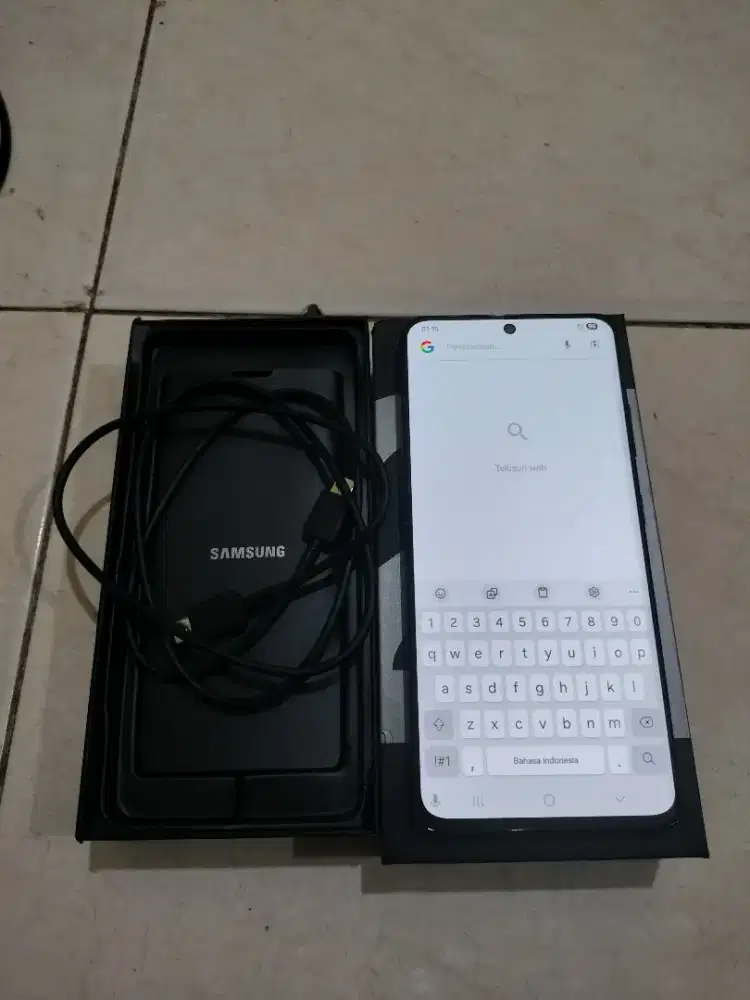 Dijual hp samsung s21 ultra, ram 12/256Gb, fullset !