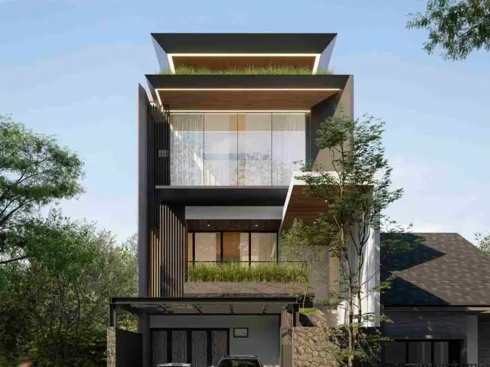Rumah Mewah Brand New Permata Buana 4 lantai, siap huni, Rumah Baru, Jakarta Barat