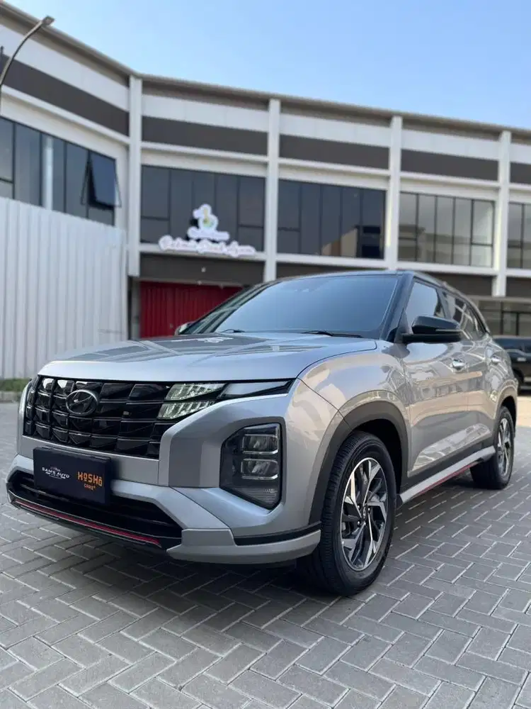 CRETA PRIME TWO TONE SILVER 2022 PAJAK PANJANG RAWATAN FULL ORI GRESS