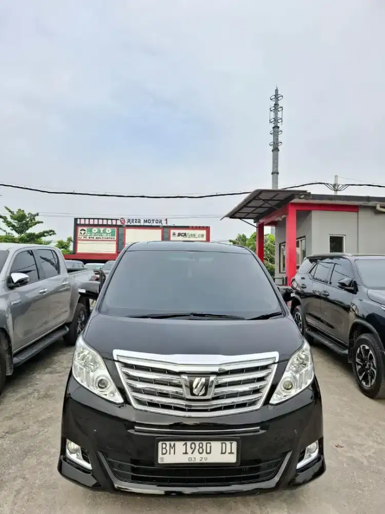 Alphard 2013 G atpm matic. Km 63rb antik
