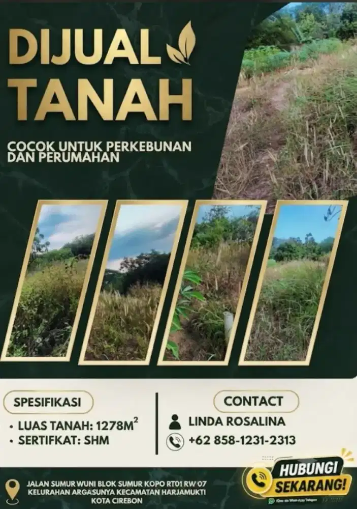 JUAL TANAH MURAH DI KOTA CIREBON
